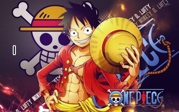 Monkey D. Luffy one peace image pour tableau mural