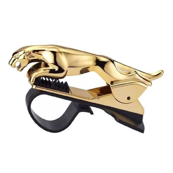 jaguar phone holder doré