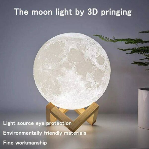 moon lampe 3D